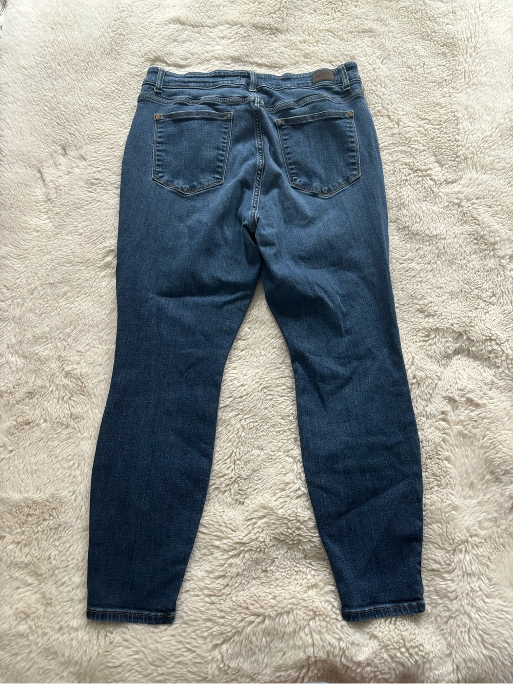 Judy Blue Skinny Fit High Rise Dark Wash Denim Jeans - Picture 5 of 6